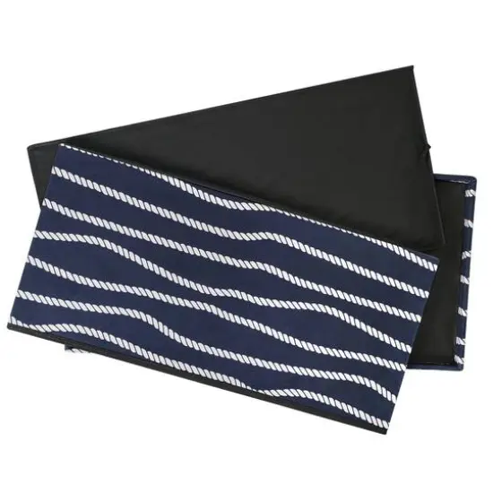 American Art Decor Treasure Trove Foldable Storage Stool - 29.92" x 14.96" {10}