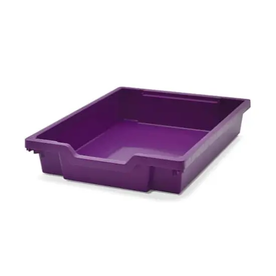 Gratnells Shallow F1 Tray, 8ct. Plum Purple {4}
