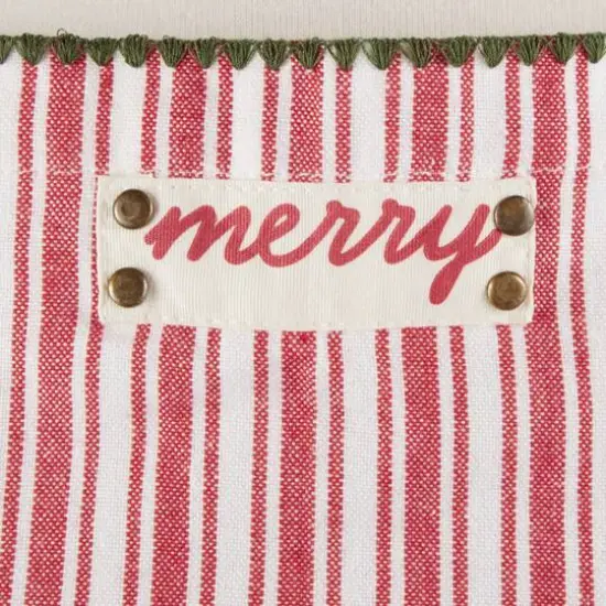 DII&reg; Merry Holiday Sprigs Christmas Skirt Apron {5}