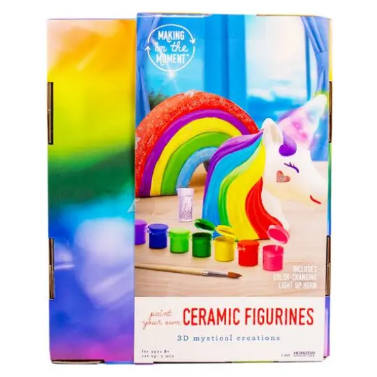 Making in the Moment&trade; 3D Ceramic Light Up Unicorn Figurine {4}