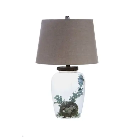Hello Honey&reg; 23" Glass Fillable Table Lamp {3}