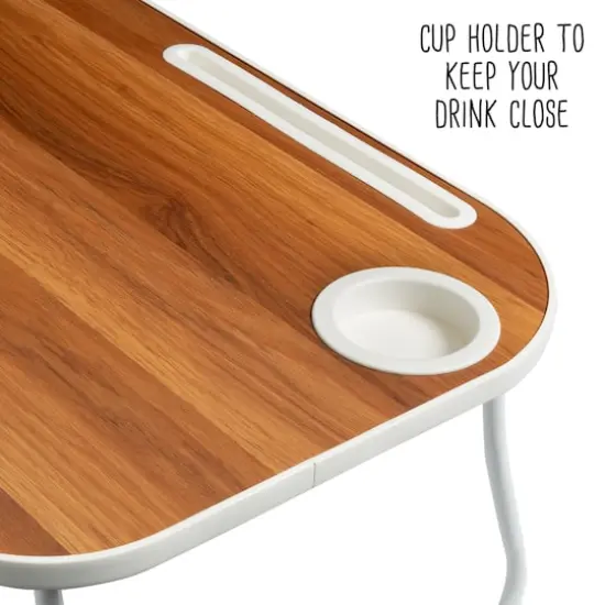 Honey Can Do Walnut Collapsible Folding Lap Desk {11}