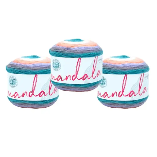 3 Pack Lion Brand&reg; Mandala&reg; Yarn Pegasus {1}