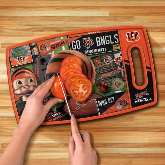 NFL Retro Series Cutting BoardCincinnati Bengals {6}