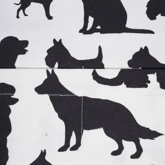 DII&reg; Dog Print Chef Apron Black {7}