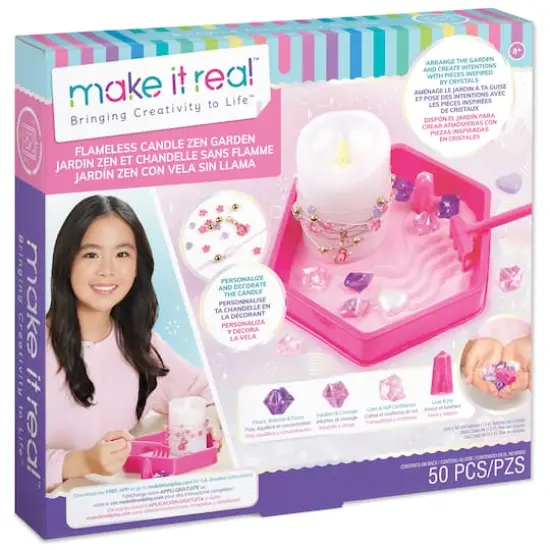 Make It Real Flameless Candle Zen Garden Activity Kit {1}