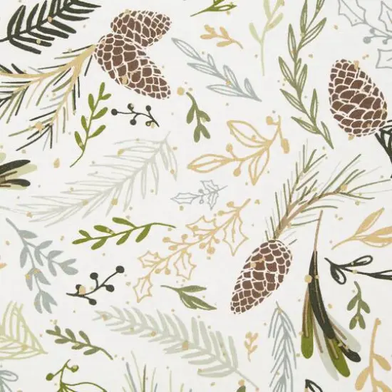 Sparkle Sprigs Printed Tablecloth, 52" x 52" {4}