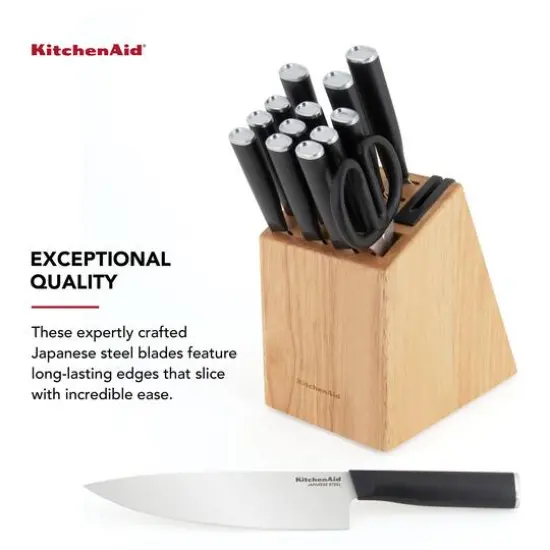 KitchenAid Classic 15-Piece Knife Block Set {6}