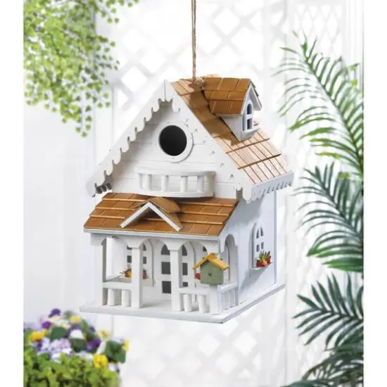 9'' Happy Home Birdhouse {3}