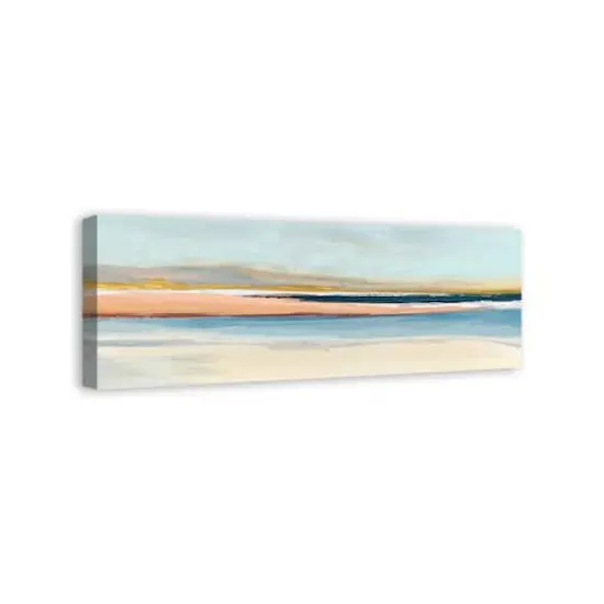 Dreamy Beach 36" x 12" Canvas Wall Art {3}