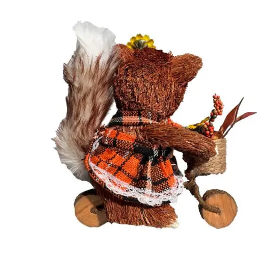 7.5" Fox in Dress Riding Bike by Ashland&reg; {3}