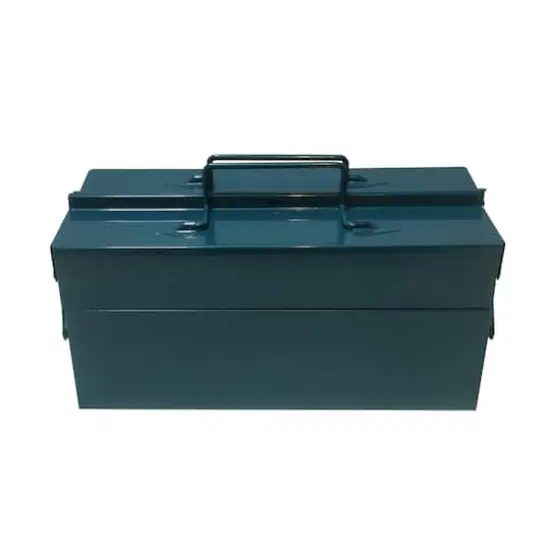 Medium Metal Storage Box by Artist's Loft&trade; Blue {1}