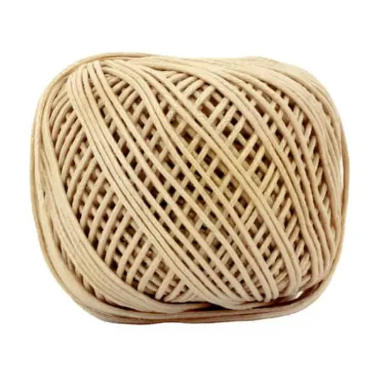 Bead Landing&trade; Waxed Cotton Cord Ball, 200 ft. Natural {1}