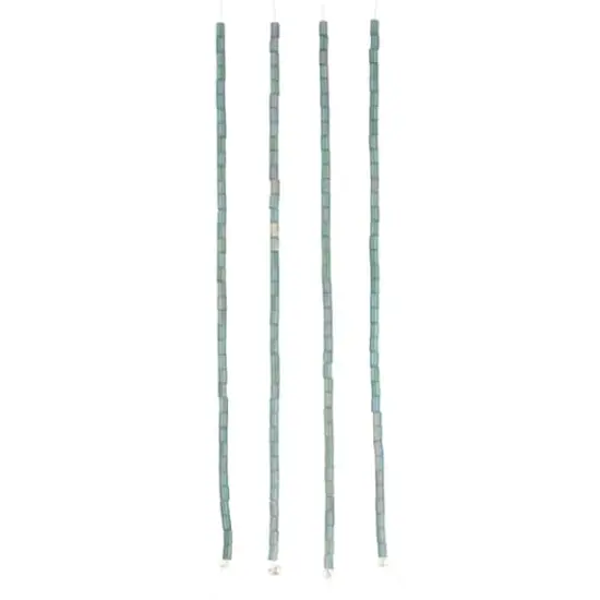 Blue Matte Glass Tube Beads, 2.5mm by Bead Landing&trade; {4}