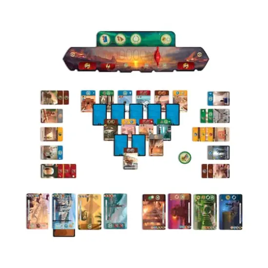7 Wonders&trade; Duel Board Game {3}