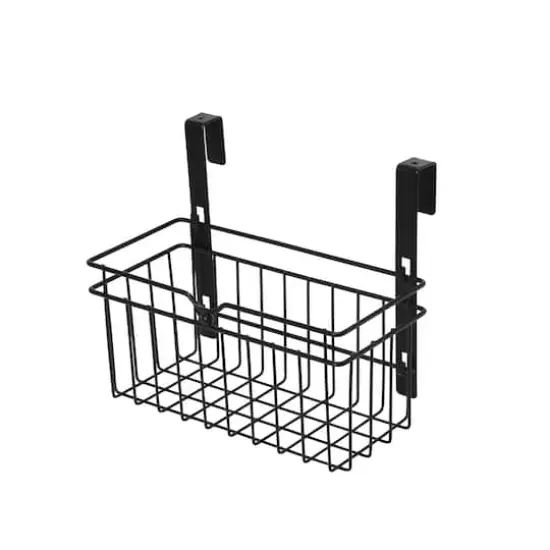 Household Essentials Over the Door Metal Basket {1}