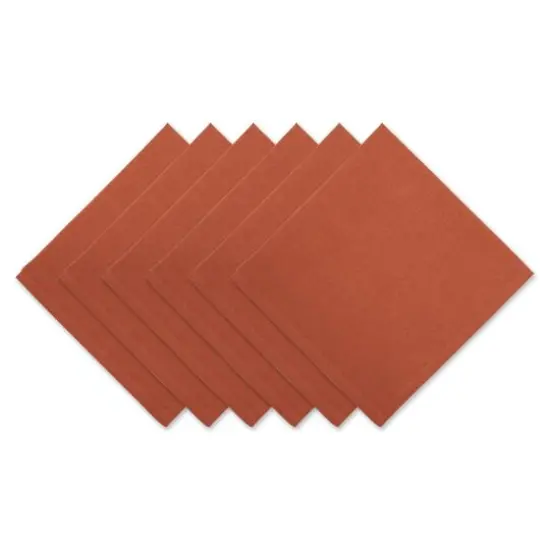 DII&reg; Solid Oversized Napkin, 6ct. Cinnamon {1}