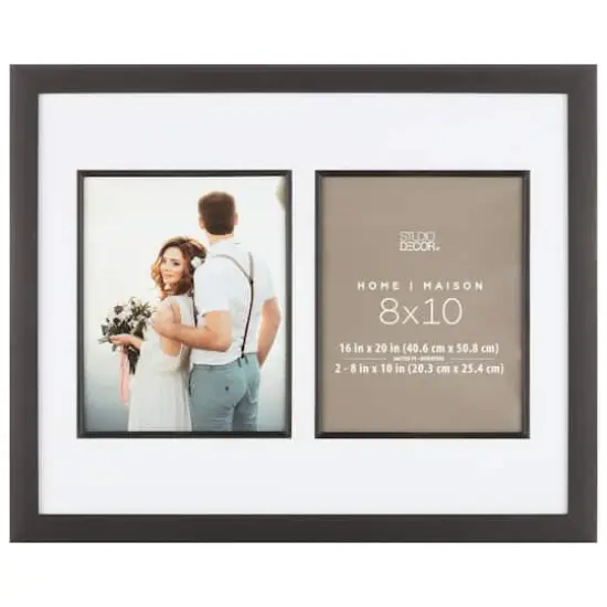 Home 2 Opening8" x 10" Black Collage Frame by Studio D&eacute;cor&reg; {1}