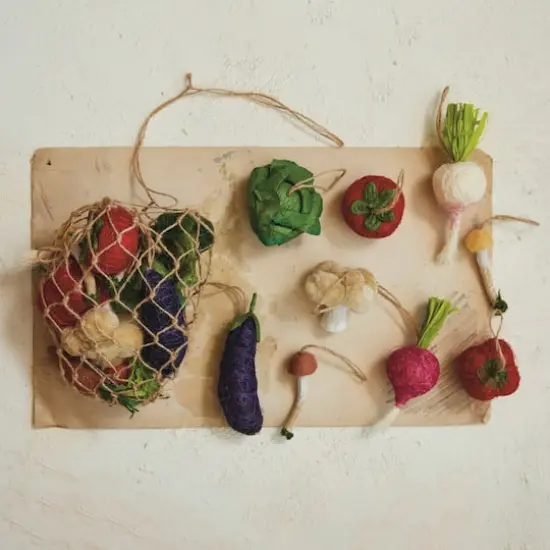 Hello Honey&reg; 13 Pack Vegetable Ornaments {3}