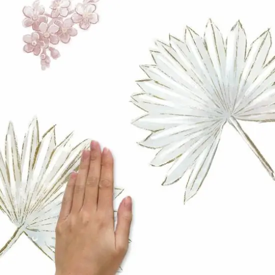 RoomMates Desert Sun Palm Leaf & Floral Peel & Stick Giant Decals {6}