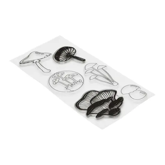 Mushroom Clear Stamps, 6ct. by Recollections&trade; {3}