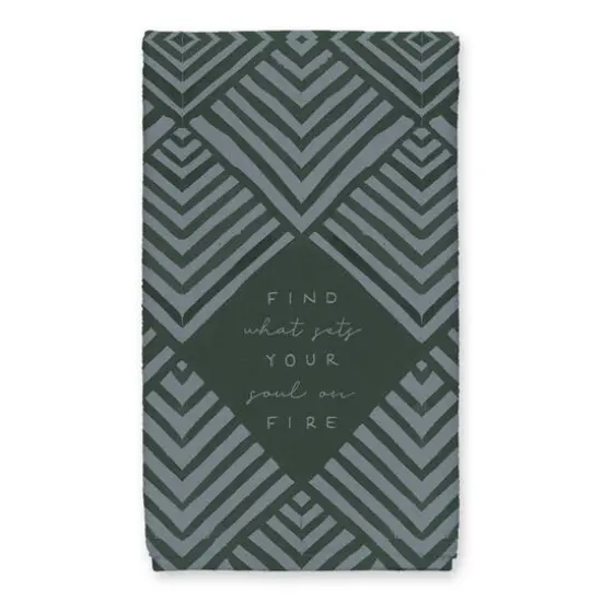 Soul On Fire Tea Towel Set Emerald {3}