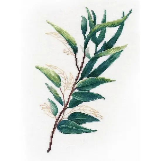 Oven Tropical Greenery - 1 Cross Stitch Kit {1}