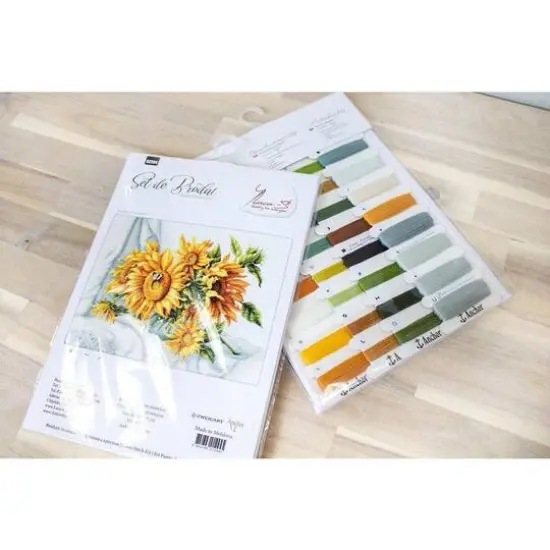 Luca-s Sunflowers Counted Cross Stitch Kit {8}