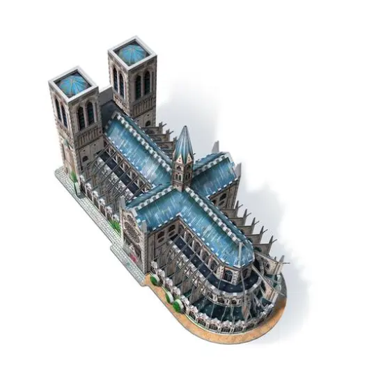 Castles & Cathedrals - Notre-Dame de Paris 3D Puzzle: 830 Pcs {10}