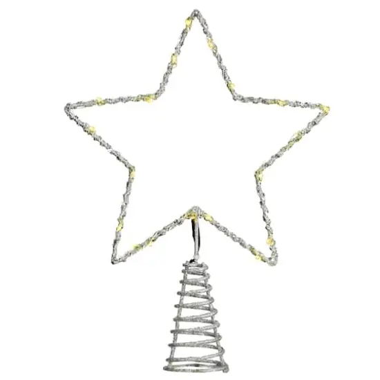 13.5" Open Star Tree Top with Dual Color&reg; Lights {1}
