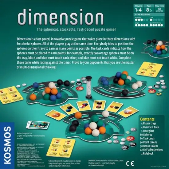 Thames & Kosmos Dimension Puzzle Game {3}