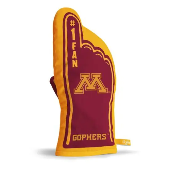 Quilted No.1 Oven Mitt Minnesota Golden Gophers {4}