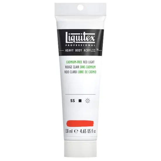 Liquitex&reg; 4.65oz. Heavy Body Acrylic&trade; Paint 893 Cadmium-Free Red Light {1}