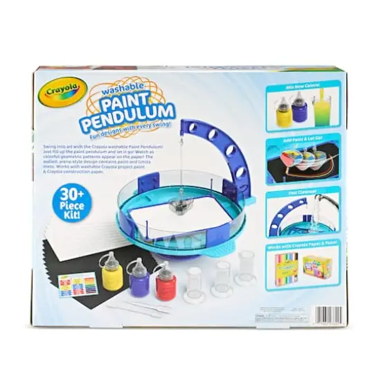 Crayola&reg; Washable Paint Pendulum Kit {5}