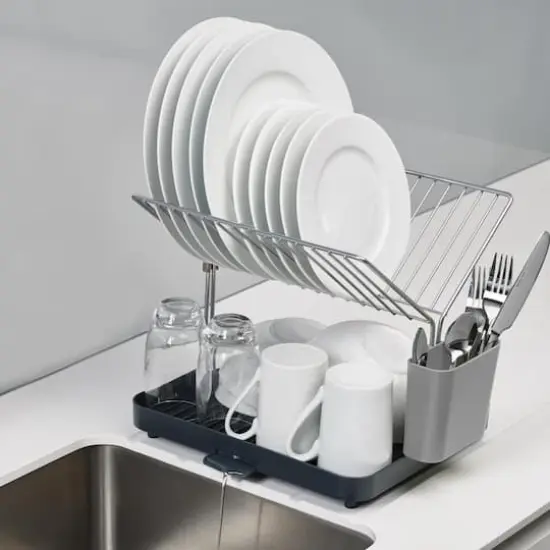 Joseph Joseph Y-rack 2-tier Dish Drainer  {3}