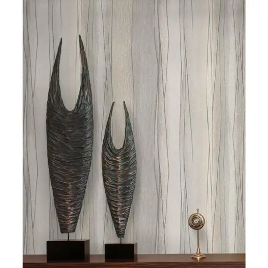 RoomMates Making Waves Peel & Stick Wallpaper Gray/Tan {6}