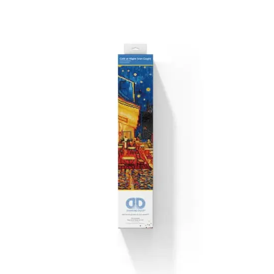 Diamond Dotz&reg; Intermediate Caf&eacute; at Night Van Gogh Diamond Painting Kit {4}