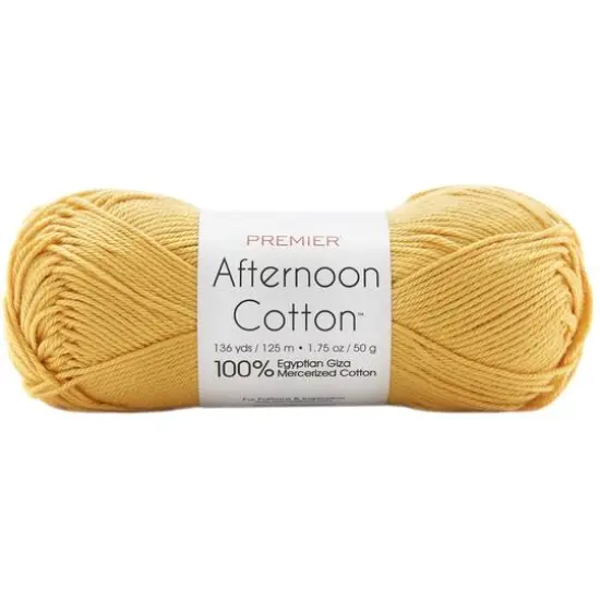 Premier&reg; Afternoon Cotton&trade; Yarn Goldenrod {1}