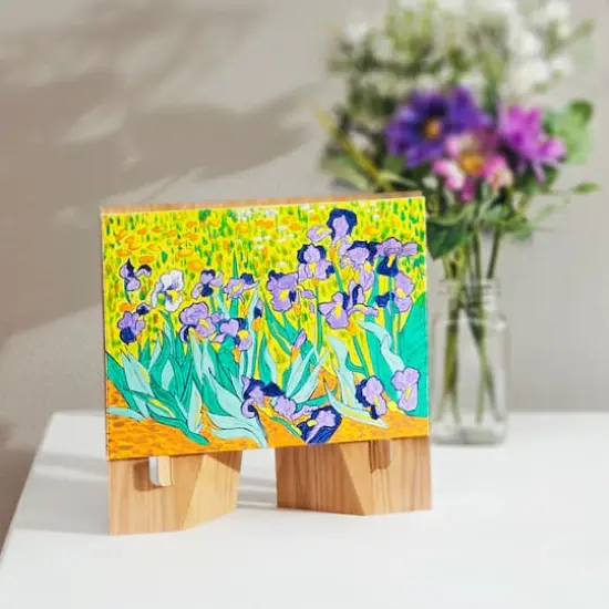 Faber-Castell Paint by Number Museum Series., Irises {7}