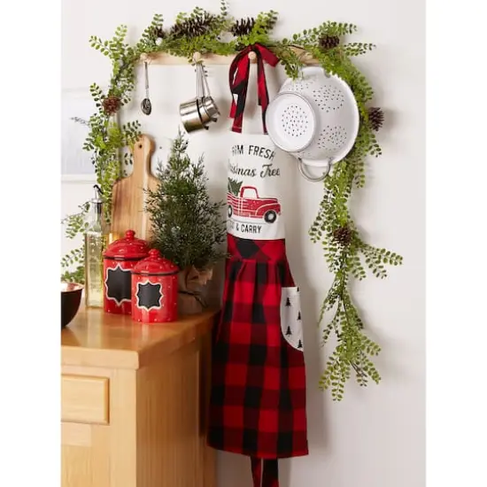 DII&reg; Christmas Truck Apron {6}