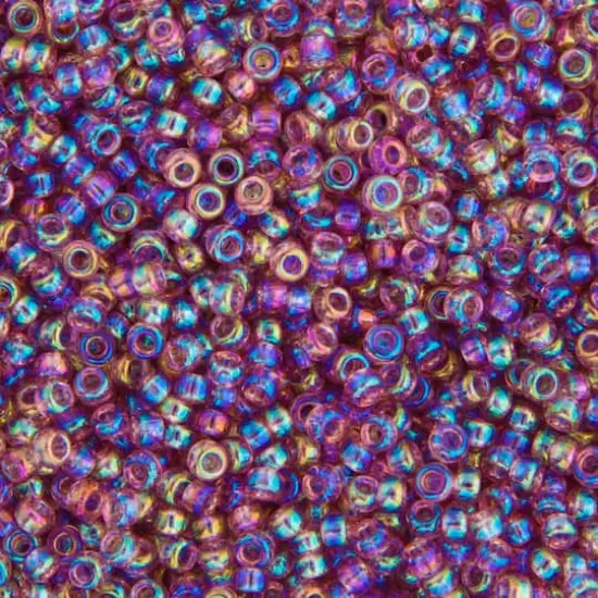 Miyuki&reg; 11/0 Glass Seed Beads, 22g Lilac Transparent AB {1}