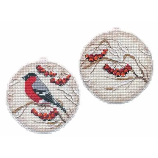 Oven Embroidery On Plastic Canvas Christmas Tree Toy Rowan Cross Stitch Kit {4}