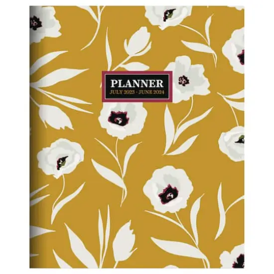 TF Publishing 2023-2024 Field of Goldenrod Large Monthly Planner {1}