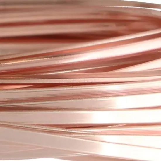 The Beadsmith&reg; Wire Elements&trade; 18 Gauge Tarnish Resistant Soft Temper Wire, 4yd. Rose Gold {9}