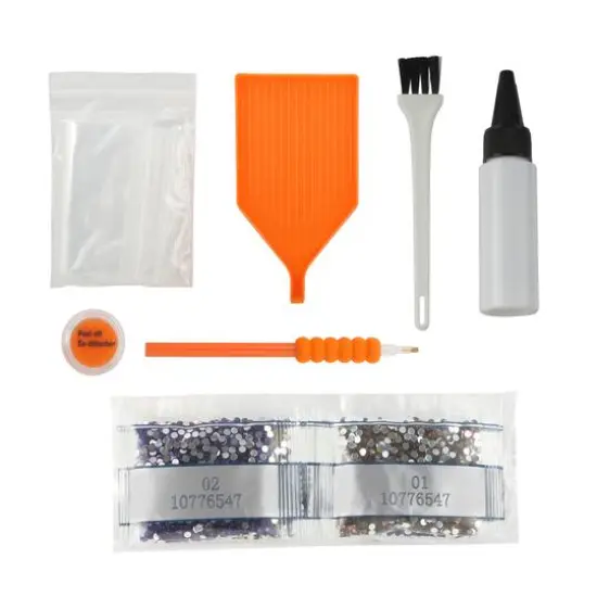 5.5" Crystal Ball Light-Up 3D Diamond Art Kit by Make Market&reg; {4}