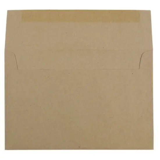 JAM Paper A8 Passport Invitation Envelopes, 50ct. Brown Kraft Paper Bag {4}