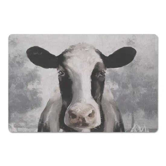 Sophisticated Cow 18" x 27" Floor Mat {1}