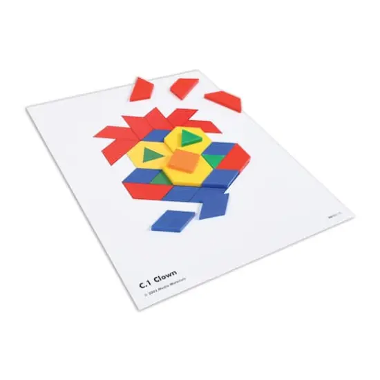 Learning Advantage&trade; Pattern Block Activity Cards Set {4}