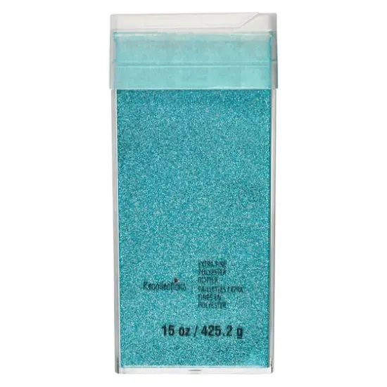 Extra Fine Polyester Glitter by Recollections&trade; Teal {4}