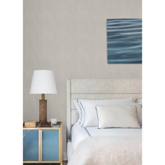 RoomMates Cherry Wood Peel & Stick Wallpaper Gray {4}